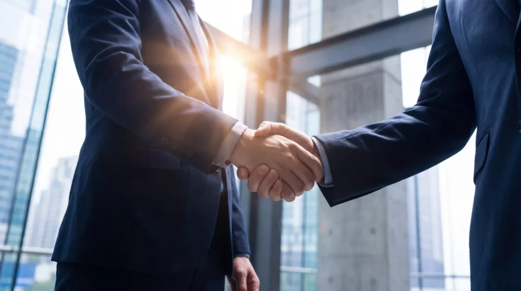 Business partnership driving digital transformation and operational efficiency