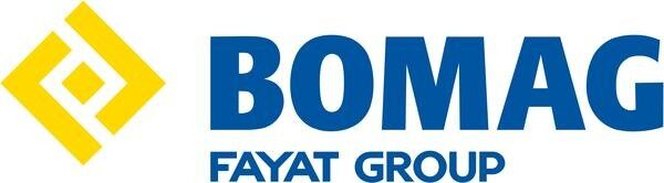 BOMAG logo, part of FAYAT Group.