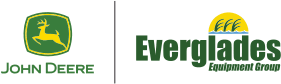 John Deere and Everglades Equipment Group logos