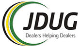 JDUG logo promoting dealer collaboration