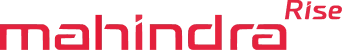 Mahindra logo with the tagline 'Rise'