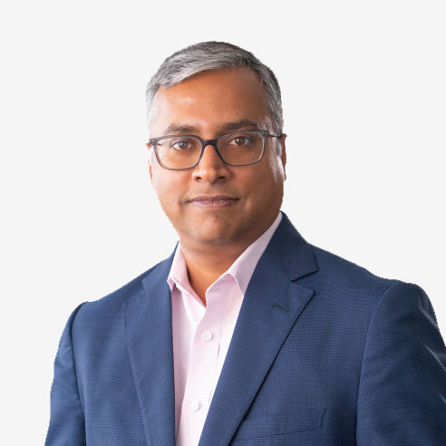 Professional portrait of a man in a suit.