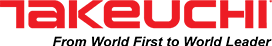 Takeuchi logo: innovation in construction equipment