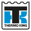Thermo King logo featuring blue and black colors.
