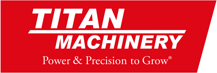 Titan Machinery logo with slogan.