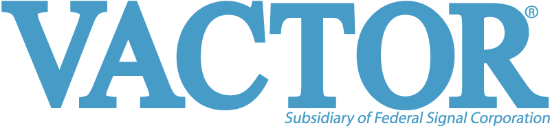 VACTOR logo, subsidiary of Federal Signal Corporation