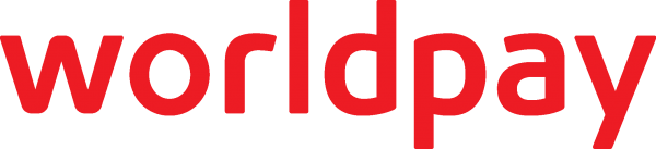Worldpay logo in bold red letters